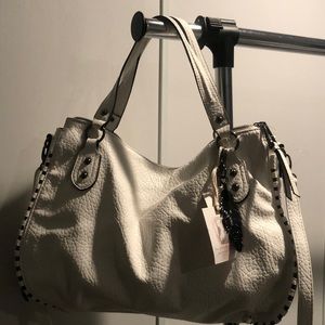 Jessica Simpson white purse